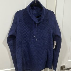 Marmot gorgeous periwinkle/purple blue - warm quilted style XL shirt NWT